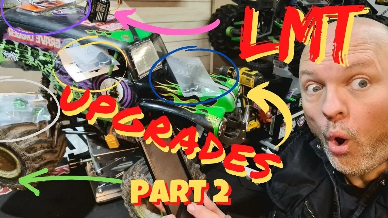 LOSI LMT Fixing and Upgrading it -- PART 2 --