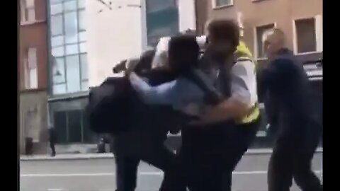 Invader in Ireland slaps transport worker