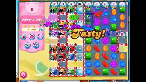 Candy Crush Level 5894 Talkthrough, 25 Moves 0 Boosters