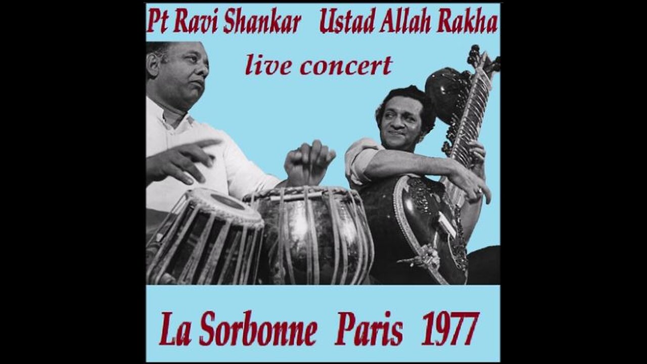 RAVI SHANKAR---LIVE CONCERT PARIS 1977