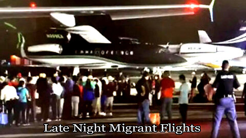 Biden's Secret Flights ~Dirty Deeds in The Middle of The Night~