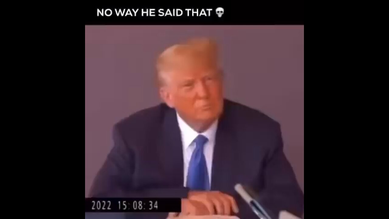 Trump is wild for this one. 💀 #viral #trending #trump