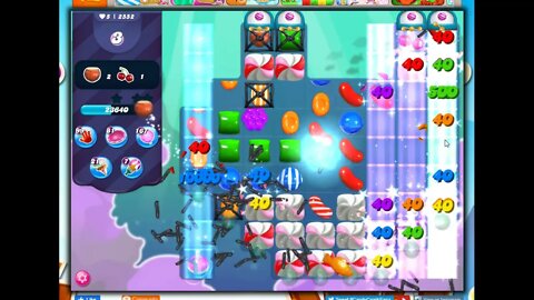 Candy Crush Level 2552 Talkthrough, 10 Moves 0 Boosters