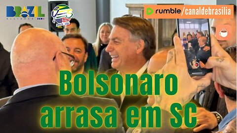 Bolsonaro arrasa em SC