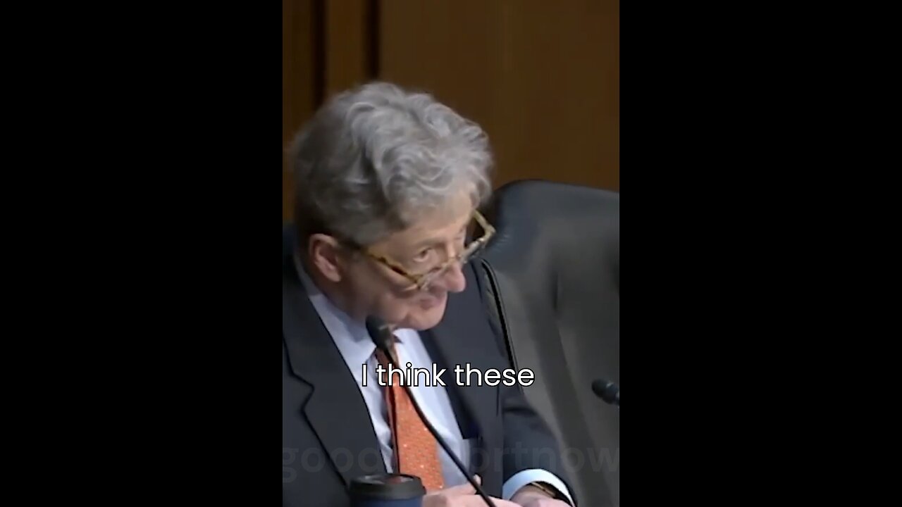 Sen Kennedy "Inflation is man made, And that mans name is Joe Biden"