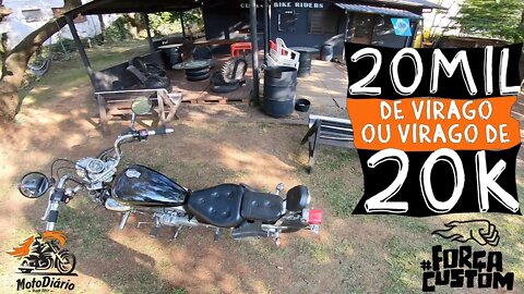 Yamaha VIRAGO 250: A MOTO DOS 20 MIL AMIGOS!!!!!!