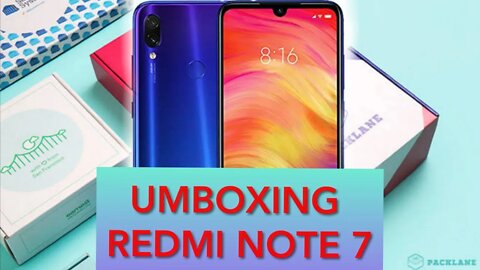 UMBOXING XIAOMI REDMI NOTE 7