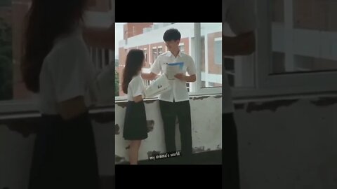 soo sweet & cute couple // cute high school love story 😍