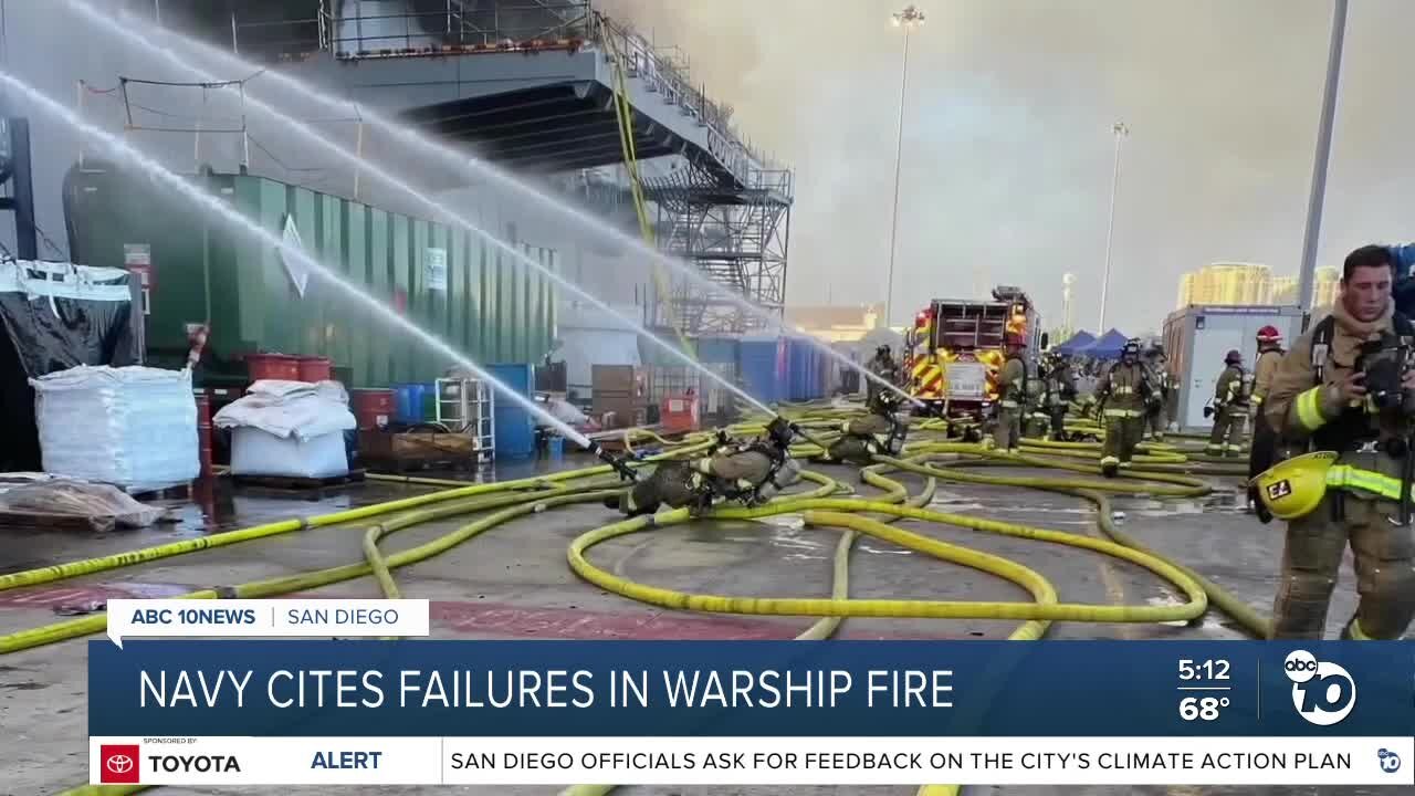 New reports reveal failures with Bonhomme Richard fire