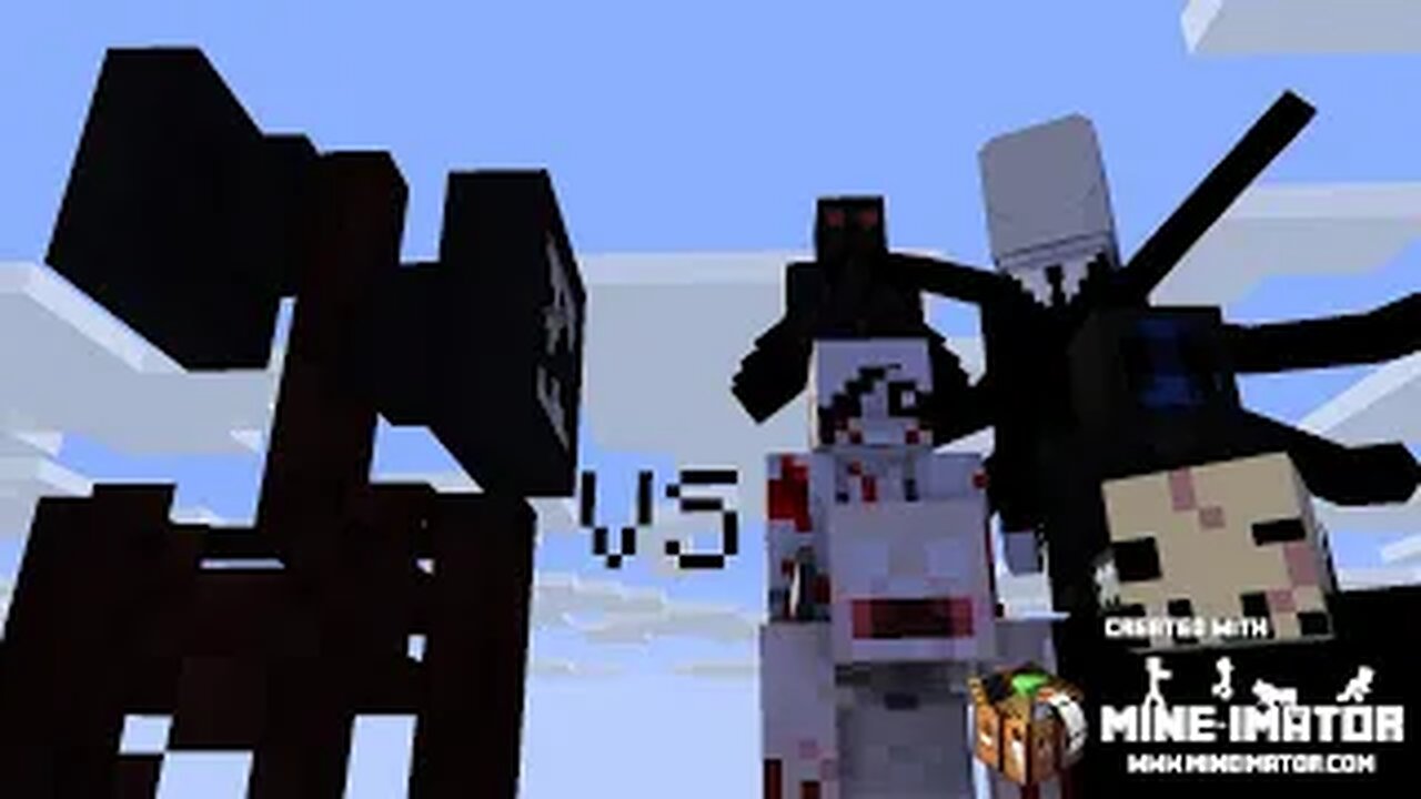 Siren Head vs Team Creepypasta (Trevor Henderson vs Creepypasta) | Minecraft Animation