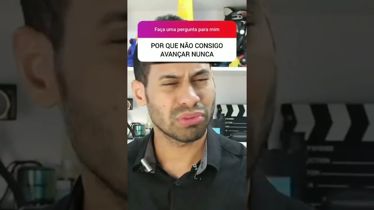 POR QUE NÃO CONSIGO AVANÇAR