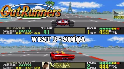OutRunners (Mega Drive) - Trajeto: Suiça