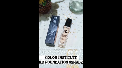 Color Institute H.D Foundation \Long Lasting Water Proof