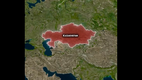 Kazakhstan is MASSIVE 😲🇰🇿