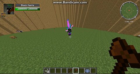 Minecraft mob battle black manta vs iron will