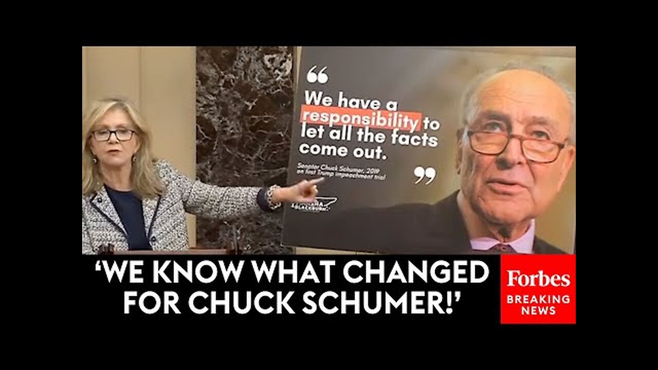 Marsha Blackburn Directly Calls Out Schumer