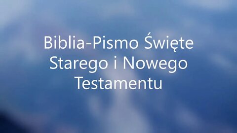 Biblia Stary Testament Genesis Pierwsza Księga Mojżeszowa-8 audiobook