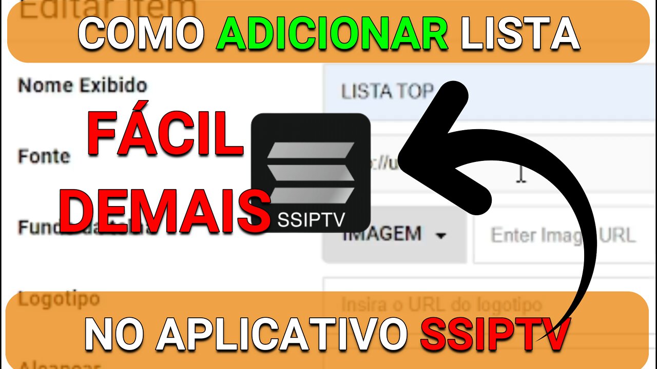 COMO ADICIONAR LISTA URL NO APP SSIPTV