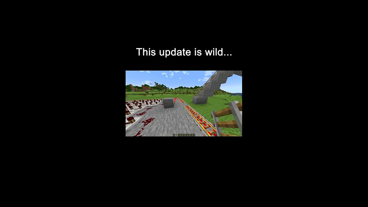 The new update in Minecraft