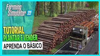 ▶️ COMO PLANTAR ÁRVORES NO FARMING SIMULATOR COLHER E VENDER ARVORES FARMING SIMULATOR 22