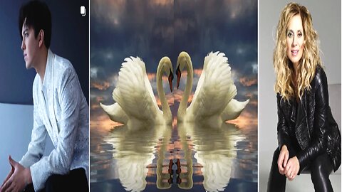 C-C Euro Pop Music Reaction -DIMASH & LARA FABIAN "The Love of Tired Swans ❤ (New 2024 Visualizer)