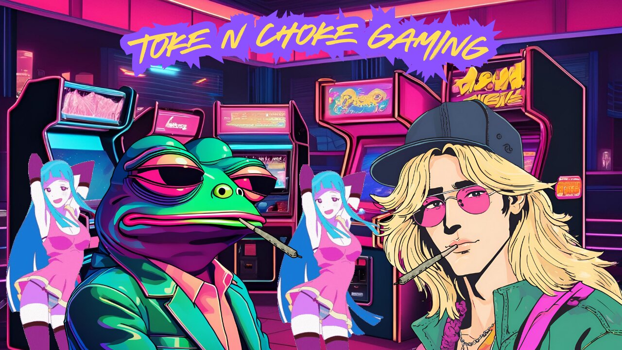 Toke n Choke gaming with the based stoner | when ya know ya know ft Ladydabbz|