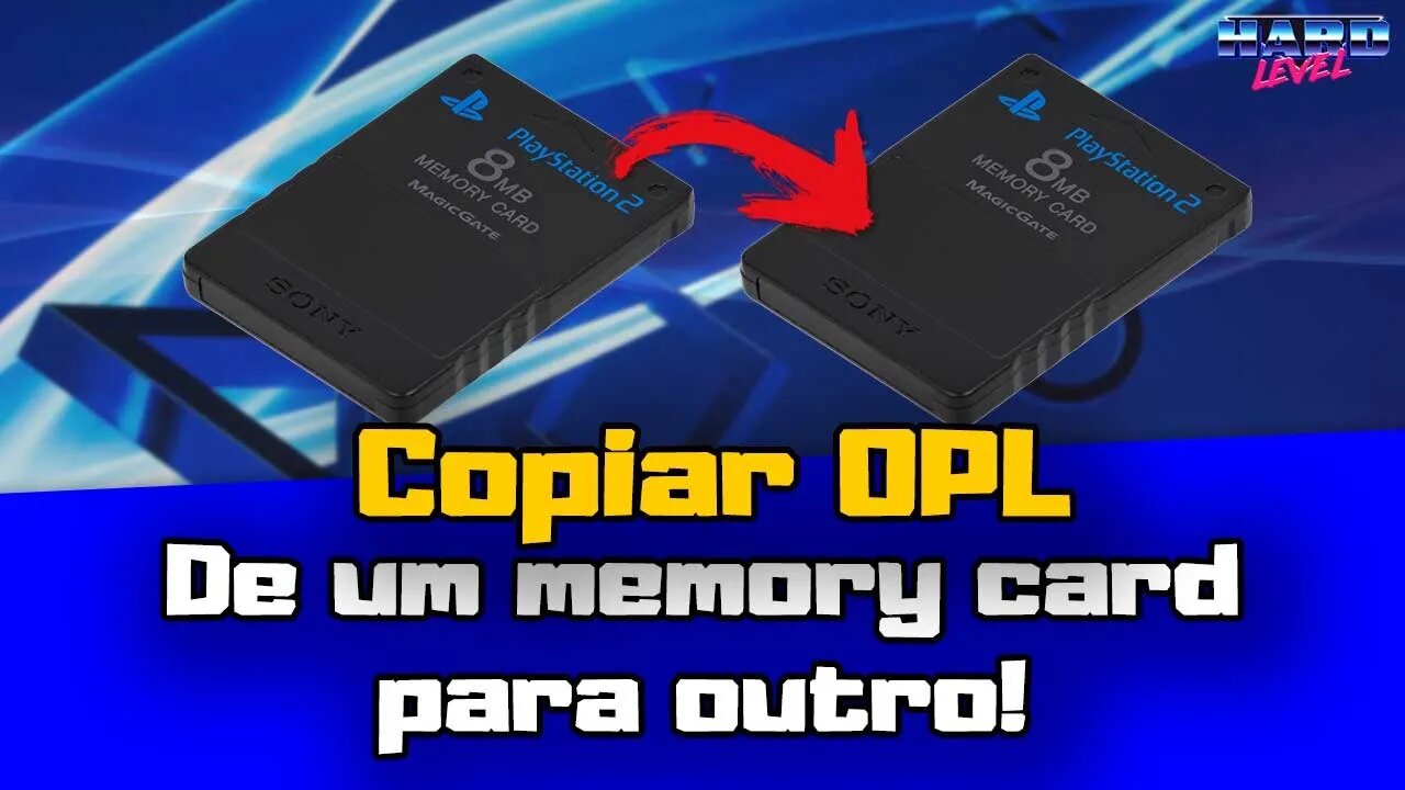 Tutorial PS2 - Como copiar o OPL de um memory card para outro!