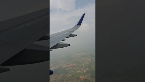 MY FAST FLIGHT (flight take off from bangalore airport )