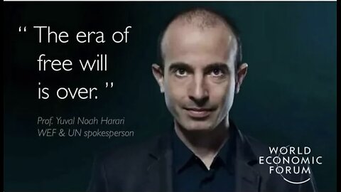 “The Era Of Freewill Is Over” by Yuval Noah Harari