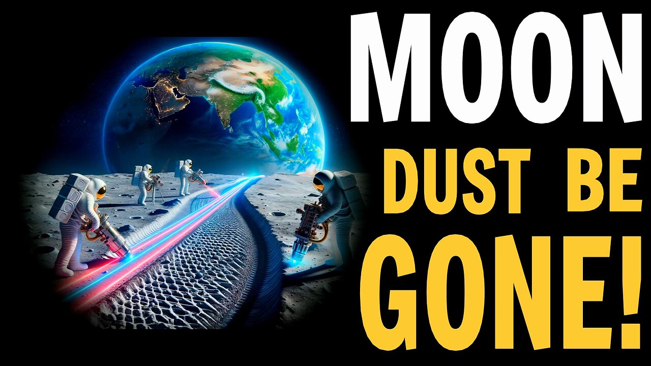 The INGENIOUSLY Simple & Fast Method For Dealing With MOON DUST....(Roads)