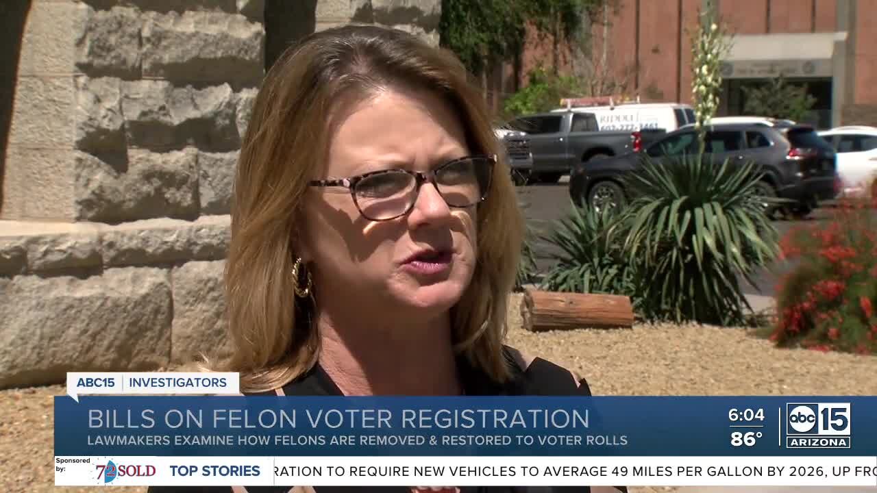 Bills to address AZ's felon voter loophole