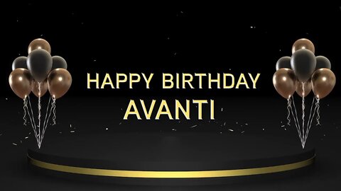 Wish you a very Happy Birthday Avanti