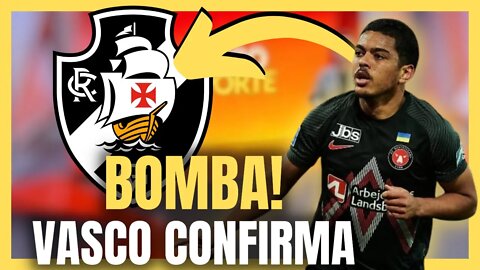 ÓTIMA NOTÍCIA VASCO CONFIRMA TUDO! ULTIMAS NOTICIAS DO VASCO