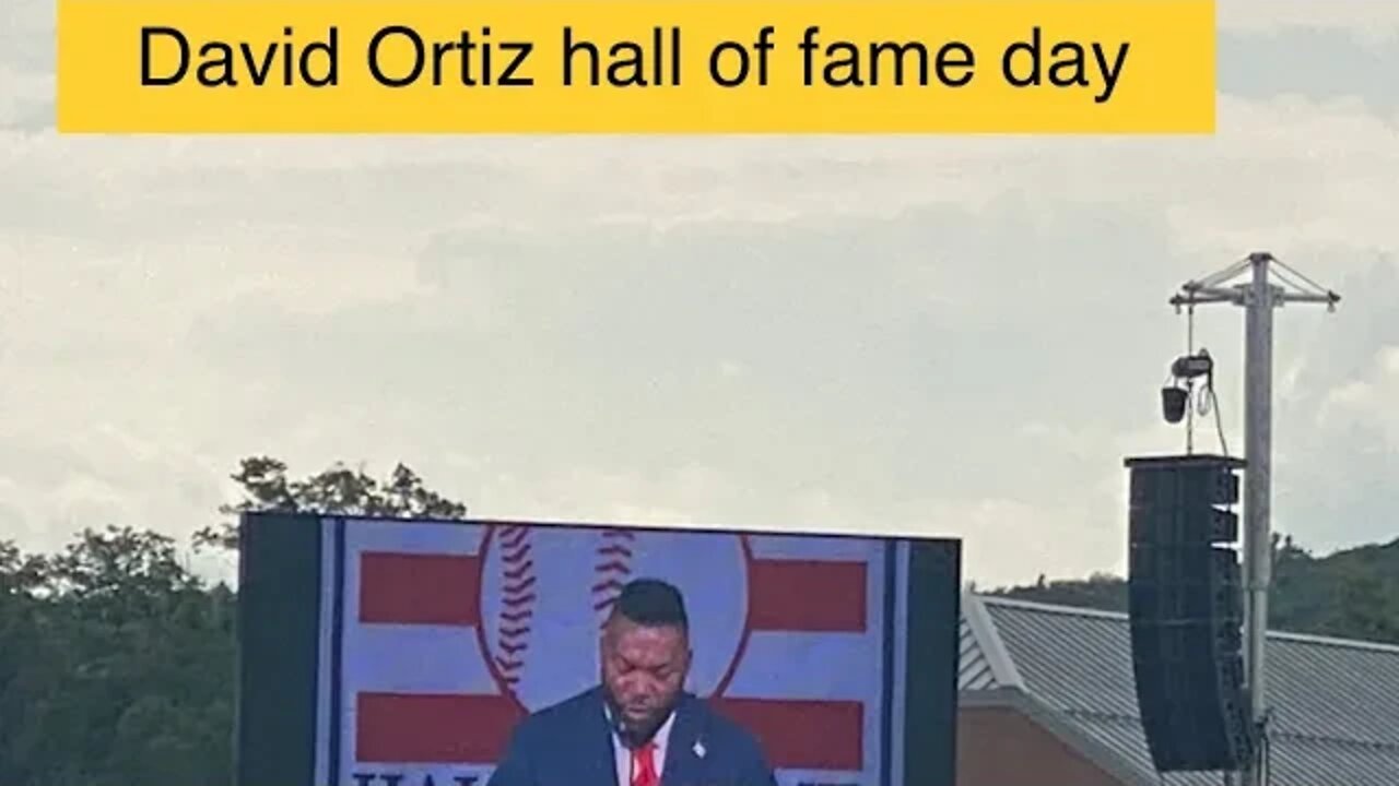 Our David Ortiz Hall of Fame Road Trip pt 2- TWE 0376