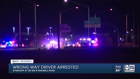 Wrong-way driver stopped on Loop 303 in Surprise