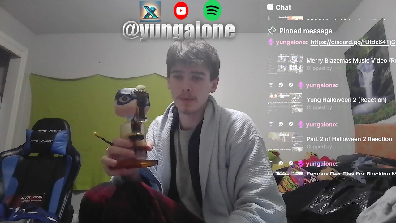 Yung Alone Takes Fat Dab Then Stroyski Shot!