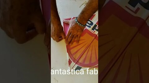 Fábricando Pipa Raia Flechinha celofane