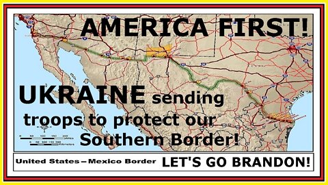 illegal aliens nor Russians shall cross our borders