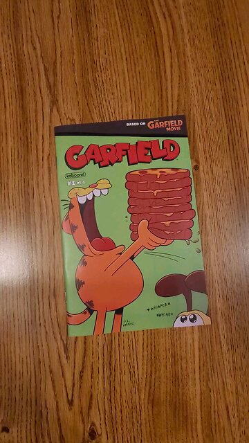 Garfield #1 Boom Studios #QuickFlip Comic Review Ryan Estrada,Sarah Graley,Axur Eneas #shorts