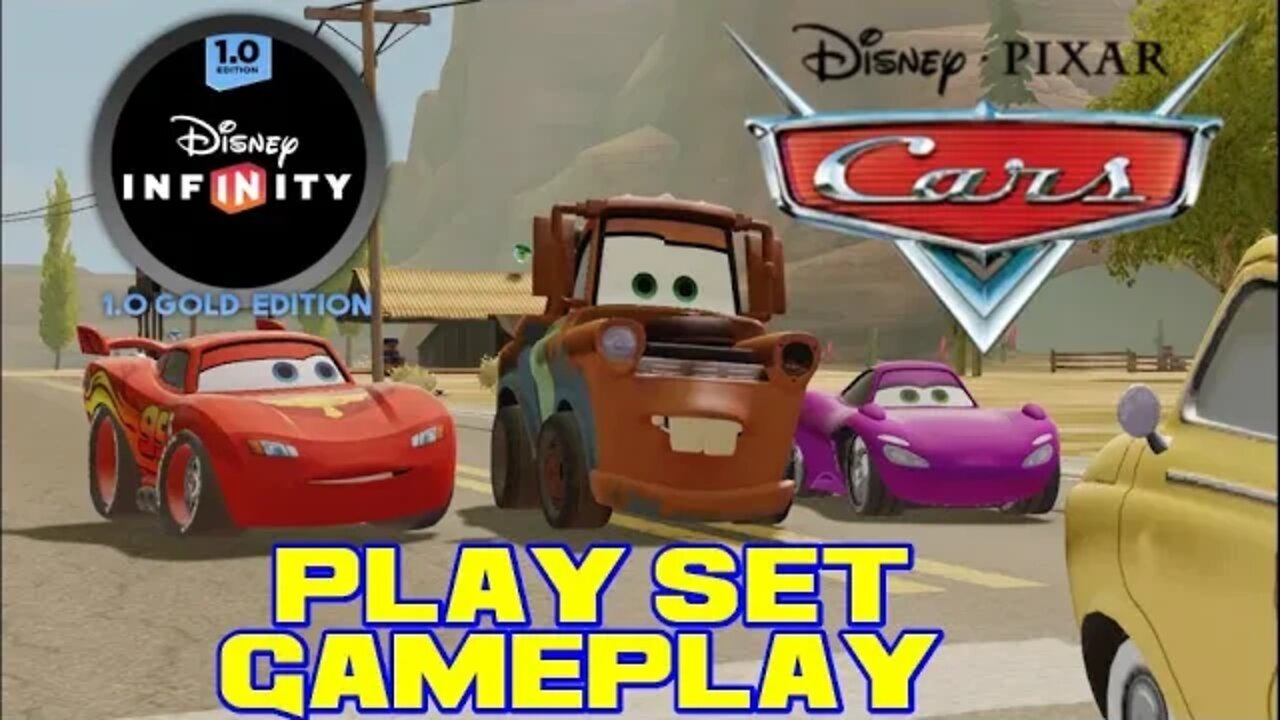 Disney Infinity 1.0 Gold Edition - Cars Play Set - PC Gameplay 😎Benjamillion