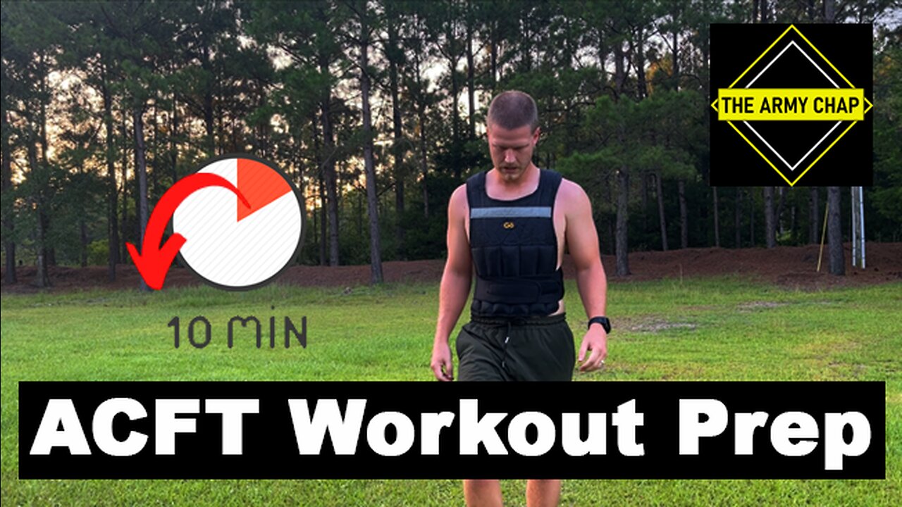 Training for ACFT | 10-Minute Smoke Session - The Army Chap style! | HIIT Cardio