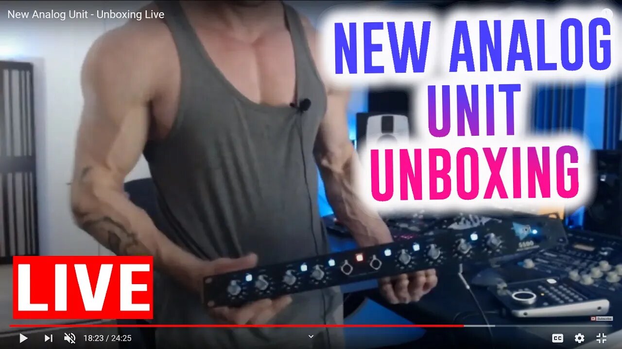 New Analog Unit - Unboxing Live