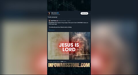 Jesus Christ Destroyed Death For You - Alex Jones on X