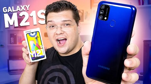 GALAXY M21s - MUITA BATERIA E PREÇO BAIXO! Unboxing e Primeiras Impressões!