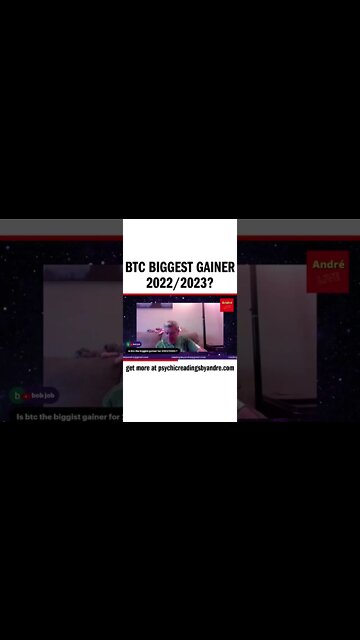 BTC biggest gainer 2022/2023?