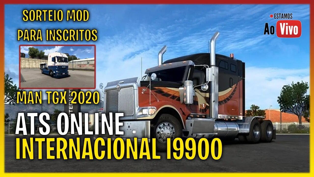 🔴 LIVE - ATS COMBOIO COM NOVO INTERNCIONAL i9900 AMERICAN TRUCK SIMULATOR