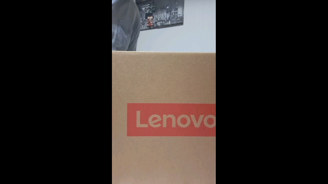 unboxing my new laptop