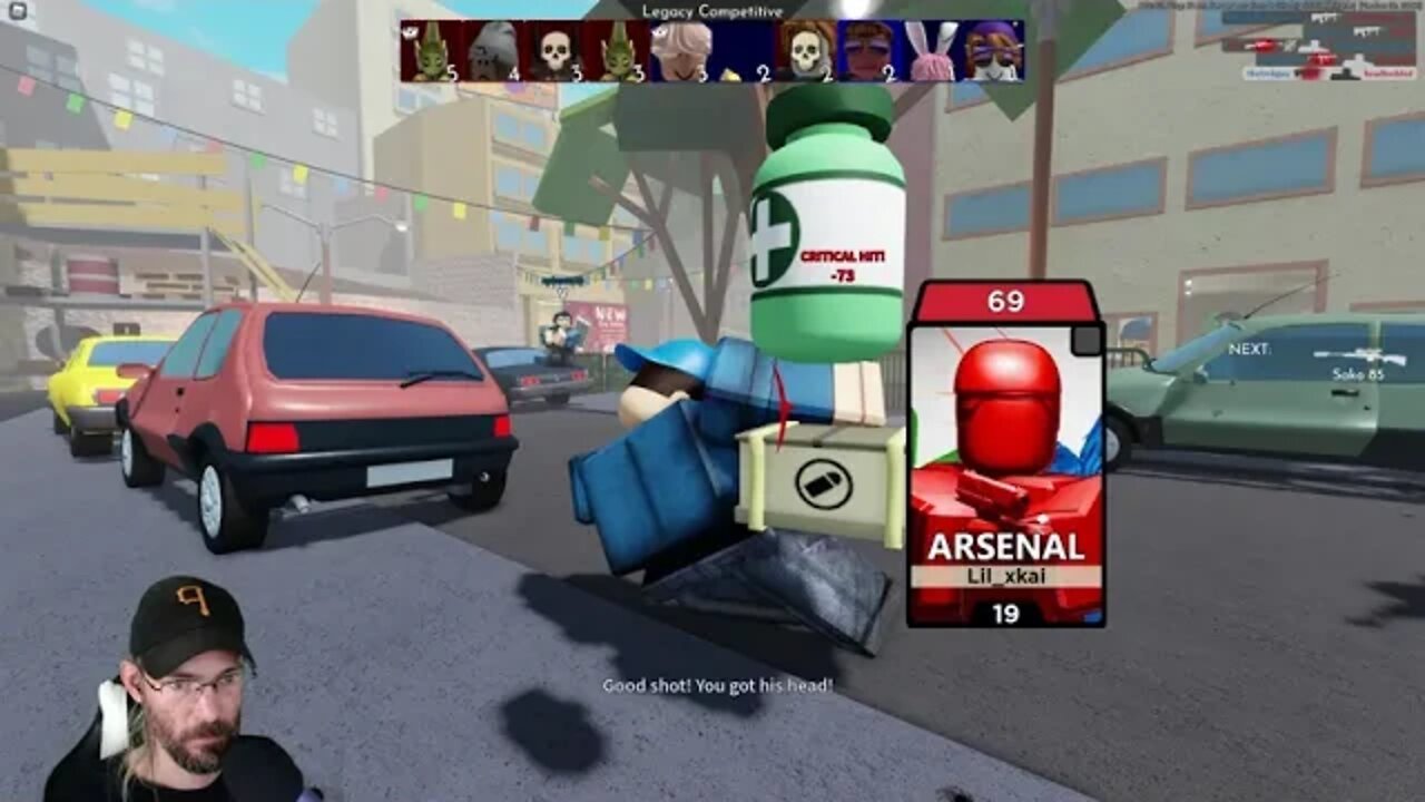 Arsenal - Roblox - Just playing 06/22/22