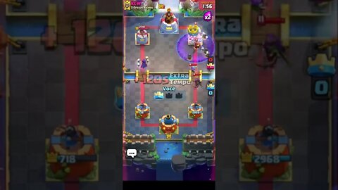 DESAFIO ESTRATÉGICO DO LAVA HOUND VITÓRIA #01 #shorts #clashroyal #clash #clashroyale #royale