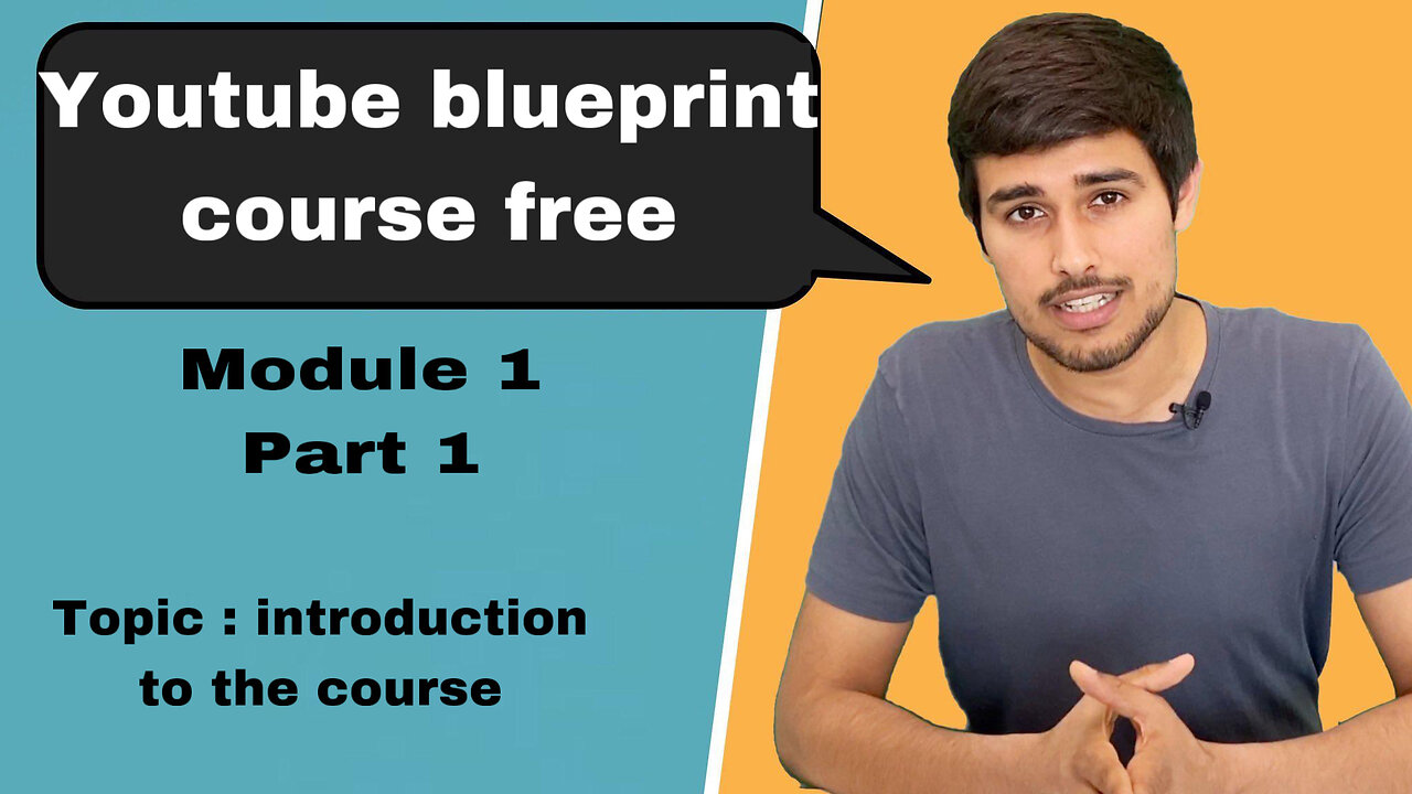 Dhruv Rathee Youtube Blueprint | Premium Course Free| Introduction to the course